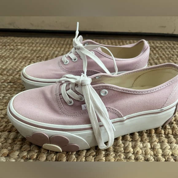 Vans platform flower shoes - Picture 1 of 5